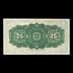 Canada, Dominion of Canada, 25 cents : July 2, 1923