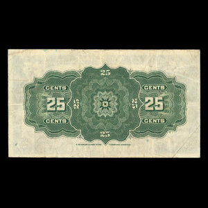 Canada, Dominion of Canada, 25 cents : July 2, 1923
