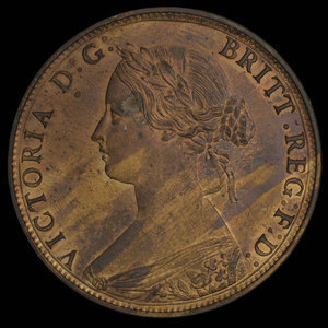 Canada, Province of Nova Scotia, 1 cent : 1861