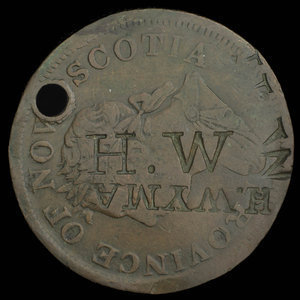 Canada, Province of Nova Scotia, 1 penny : 1832