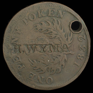 Canada, Province of Nova Scotia, 1 penny : 1832