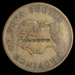 Canada, Province of Nova Scotia, 1/2 penny : 1832