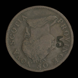 Canada, Province of Nova Scotia, 1/2 penny : 1832