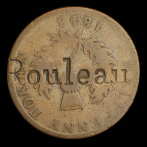 Canada, Province of Nova Scotia, 1/2 penny : 1843