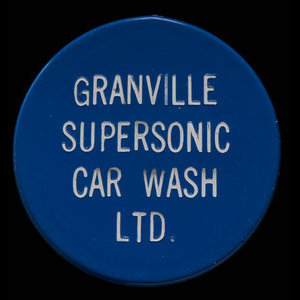 Canada, Granville Supersonic Car Wash Ltd., no denomination : 1967