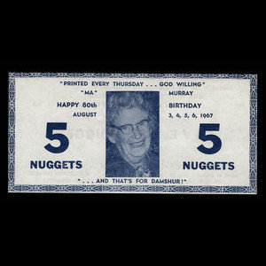 Canada, Lillooet Centennial Committee, 5 nuggets : August 6, 1967