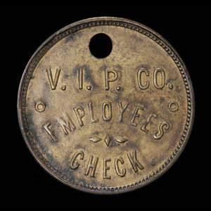 Canada, Vancouver Island Power (V.I.P.) Co., no denomination :