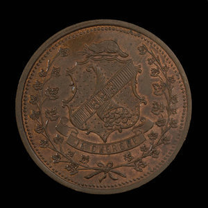 Canada, J.O. Marchand, no denomination : 1893