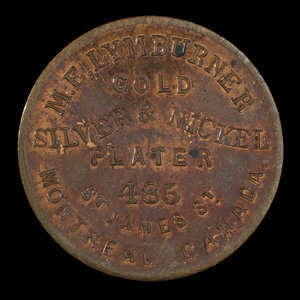 Canada, M.E. Lymburner, no denomination : 1879