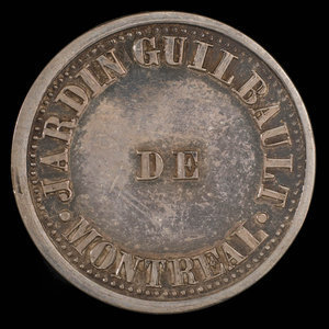 Canada, Guilbault's Gardens, 30 sous : 1890