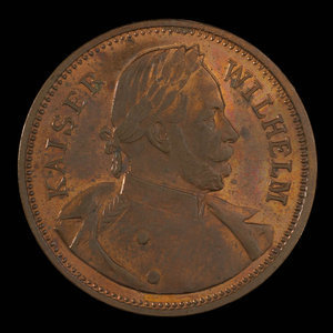 Canada, Gesangverein Teutonia, 5 cents : 1888