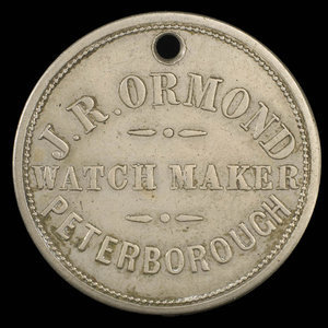 Canada, J.R. Ormond, no denomination : 1894