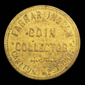 Canada, Farrar Ineson, no denomination : 1895