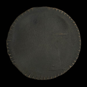 Canada, unknown, 1/2 penny : 1838