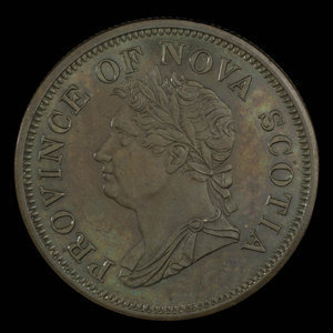 Canada, Province of Nova Scotia, 1 penny : 1832