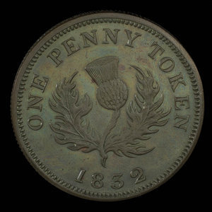 Canada, Province of Nova Scotia, 1 penny : 1832