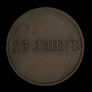 Canada, unknown, 1 farthing : 1850