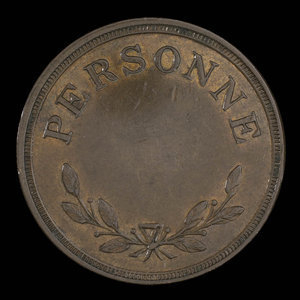 Canada, Thomas Porteous, 1 person : 1808