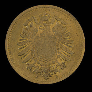 Canada, Gesangverein Teutonia, 5 cents : 1888