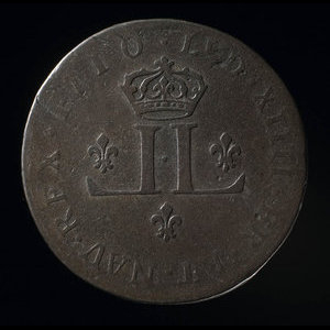 France, Louis XIV, mousquetaire (30 deniers) : 1710