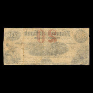 Canada, Zimmerman Bank, 20 dollars : December 1856