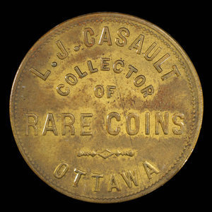 Canada, L.J. Casault, no denomination : 1892
