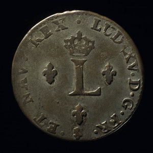 France, Louis XV, 2 sous : 1762