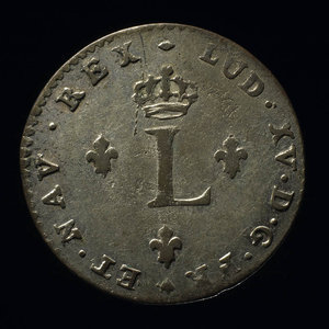 France, Louis XV, 2 sous : 1742