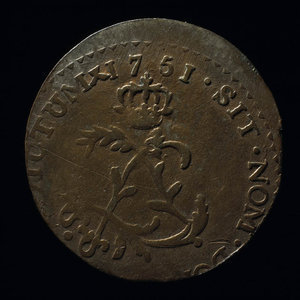 France, Louis XV, 2 sous : 1751