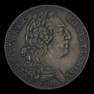 France, Louis XV, no denomination : 1757