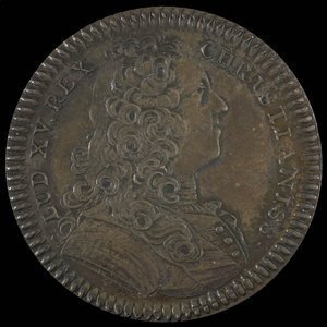 France, Louis XV, no denomination : 1751