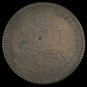 France, Louis XV, no denomination : 1751