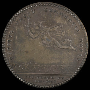 France, Louis XV, no denomination : 1752