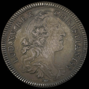 France, Louis XV, no denomination : 1758