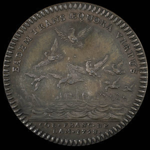 France, Louis XV, no denomination : 1758