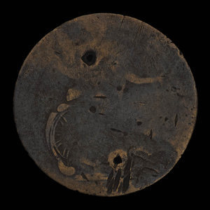 Canada, unknown, 1/2 penny : 1838