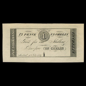 Canada, Cuvillier & Sons, 12 pence : July 10, 1837