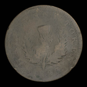 Canada, Province of Nova Scotia, 1/2 penny : 1823