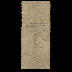 Canada, Bank of British North America, 1 dollar : January 1, 1856