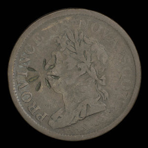 Canada, Province of Nova Scotia, 1 penny : 1824