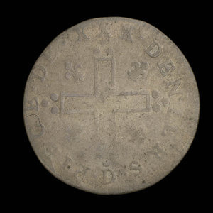 France, Louis XIV, mousquetaire (30 deniers) : 1711