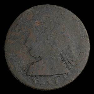 Canada, unknown, 1/2 penny : 1471
