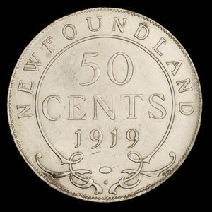 Canada, George V, 50 cents : 1919