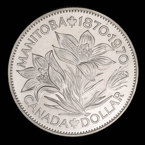 Canada, Elizabeth II, 1 dollar : 1970