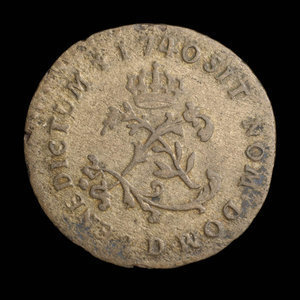 France, Louis XV, 2 sous : 1740