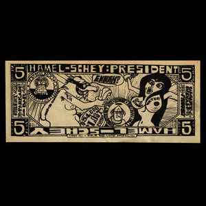 Canada, Ed Hamel-Schey, 5 dollars : 1970