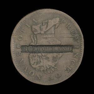 Canada, Province of Nova Scotia, 1/2 penny : 1823