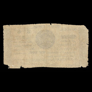 Canada, James Watts & Co., 60 sous : July 25, 1837