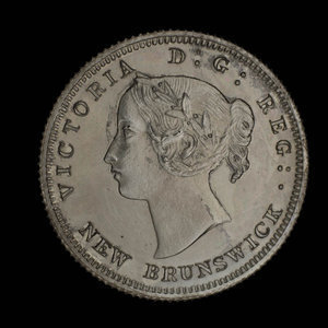 Canada, Victoria, 5 cents : 1875