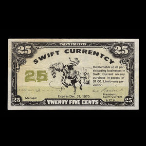 Canada, Swift Current Chamber of Commerce, 25 cents : December 31, 1970